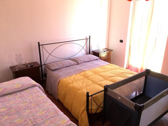 Standard Quadruple room with balcony and with view