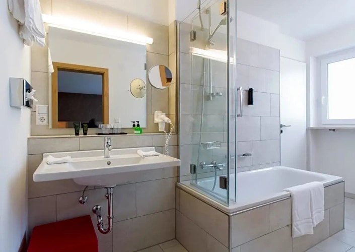 Classic Double room with balcony and with land view