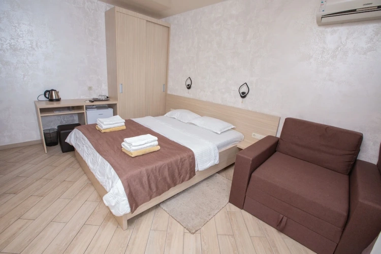 Standard Double room with sea view