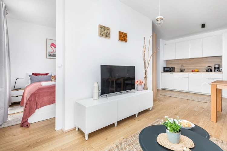 1 Bedroom Quadruple Apartment with balcony and beachfront