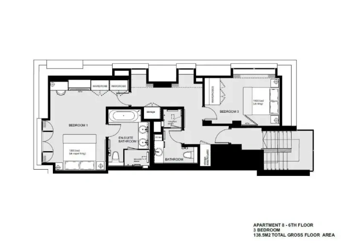 3 Bedrooms Apartment
