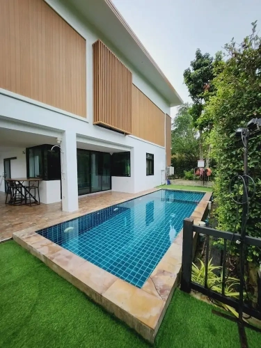 Family Villa with pool view