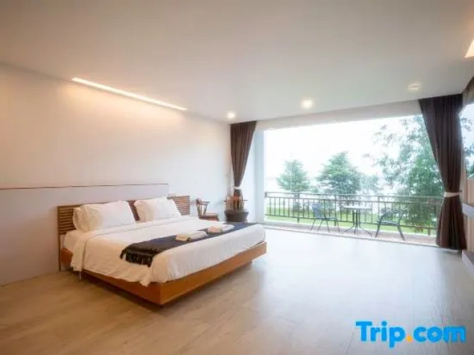 Deluxe Double room with balcony and with view