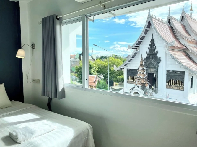Economy Twin room with mountain view