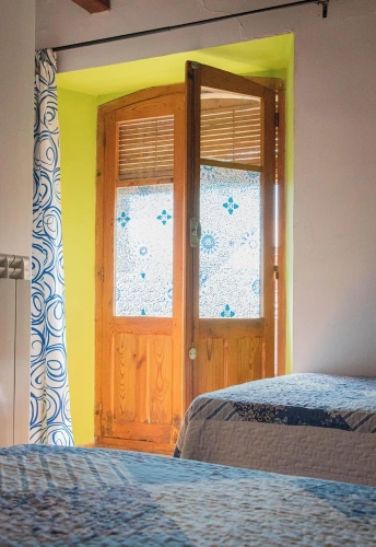 Classic Twin room with balcony and with city view