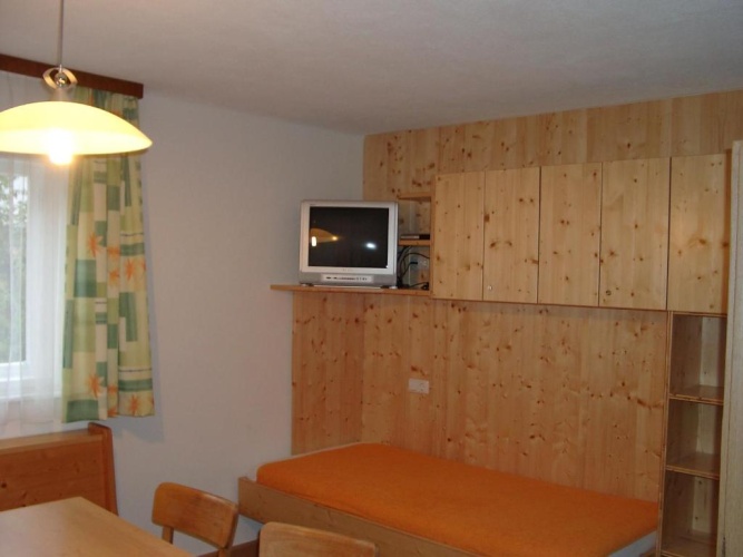 Chalet with balcony