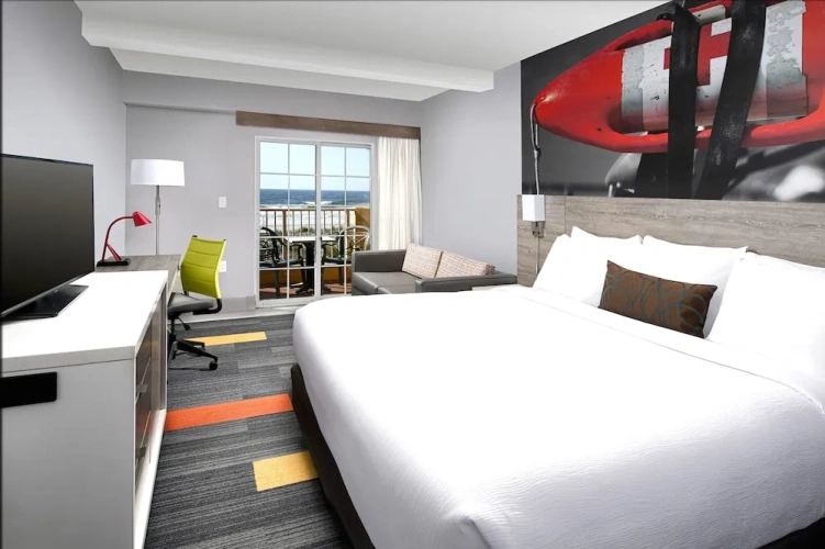 Double room with balcony and oceanfront