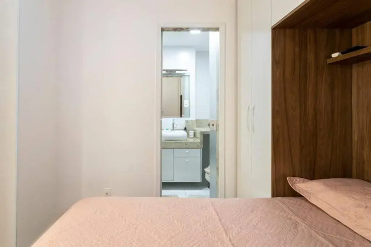 Apartamento 1 quarto a 4 min da praia - Copacabana