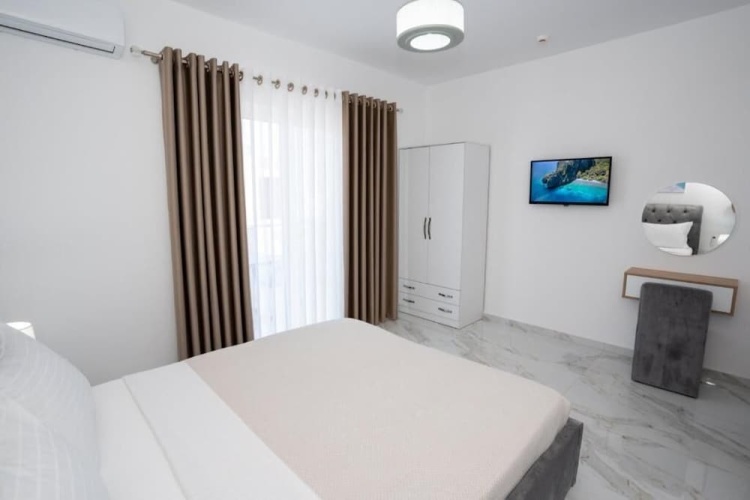 Standard Quadruple room with balcony and with sea view