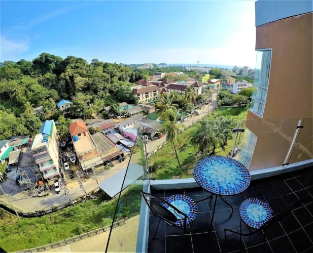 Deluxe Double Apartment with balcony and with sea view