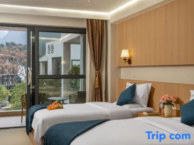 Standard Twin room with view