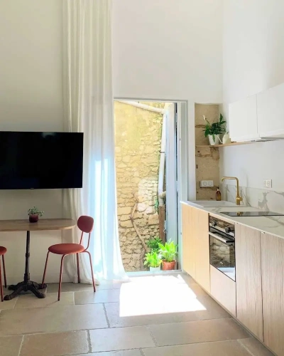 Premium Basement Studio with courtyard view