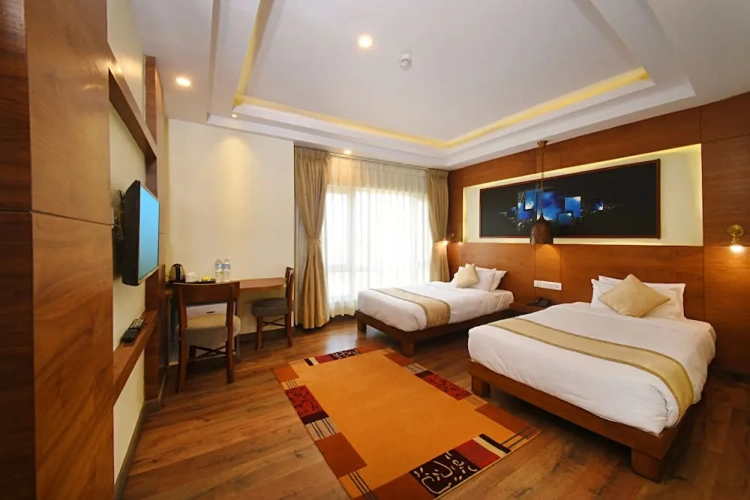 2 Bedrooms Deluxe Twin room with city view