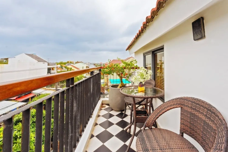 Superior Double room with balcony and with land view