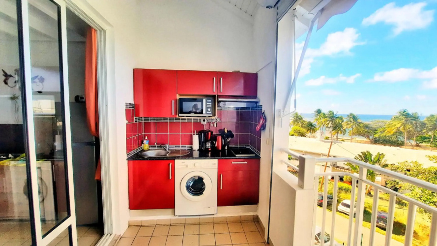 Studio T1 bis La Belle Vue, vue mer, wifi, plage à 50m