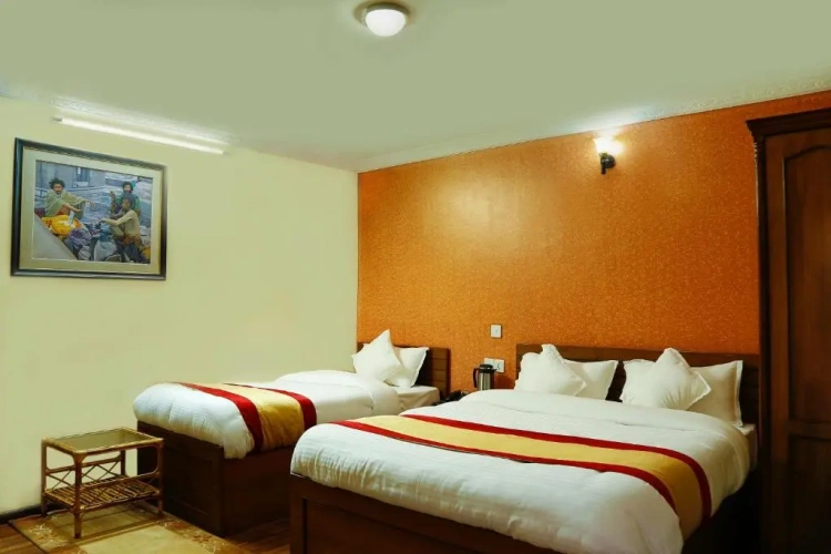 Standard Double room with garden view