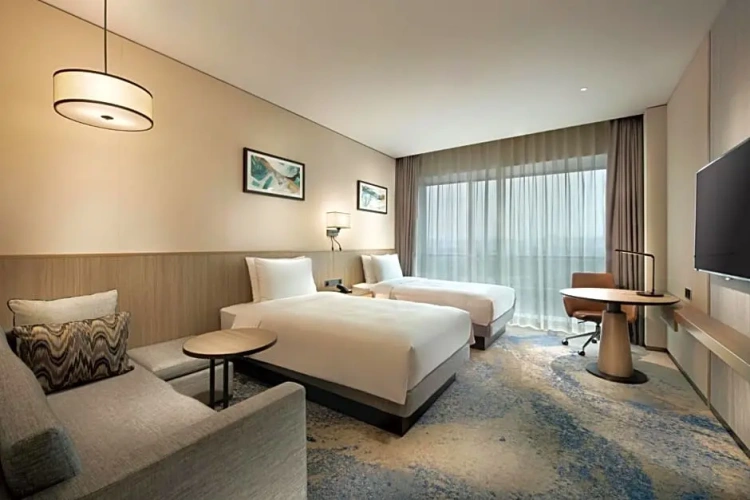Twin room with garden view