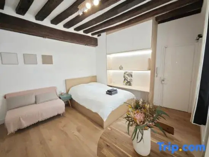 Notre Dame 3-Min Walk-Elegant Studio