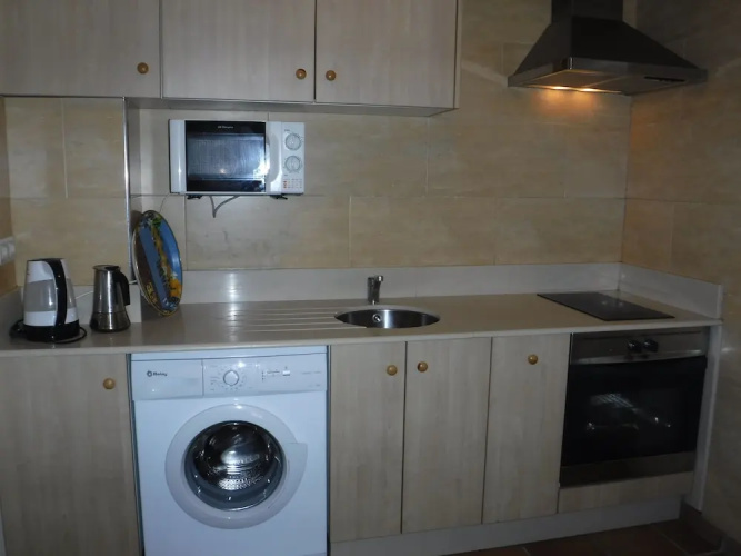 Suite for three in converted barn on ground floor