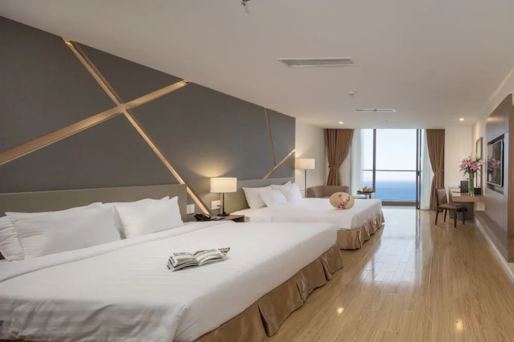 Standard Family room with balcony and with sea view