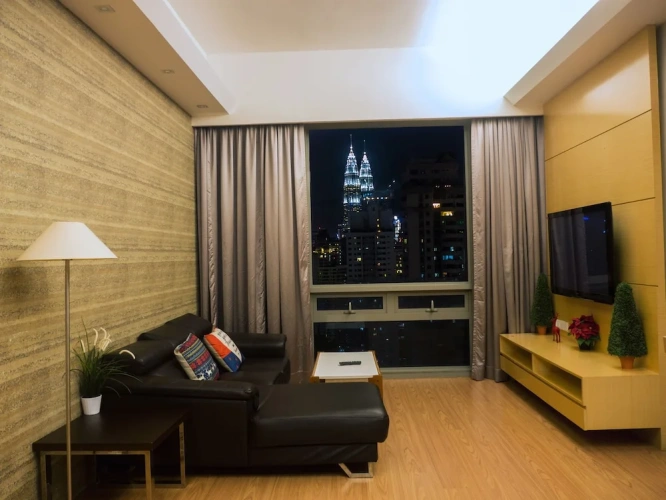 2 Bedrooms Deluxe Apartment with city view