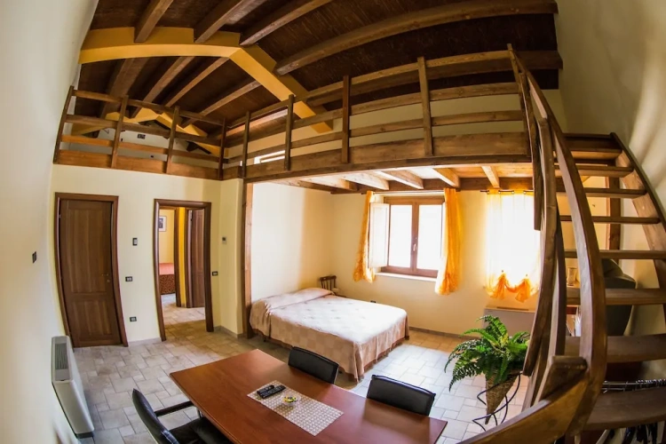Standard Quadruple room with balcony