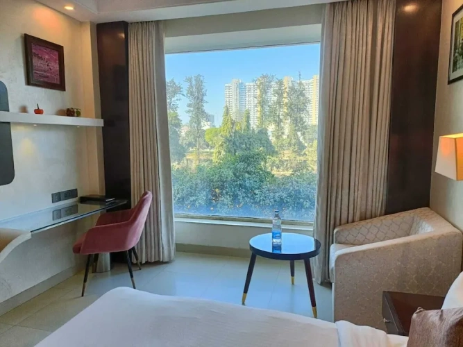 Deluxe Double room with city view
