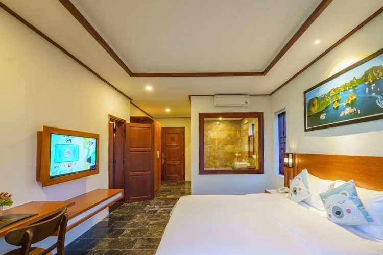 1 Bedroom Deluxe Double room with garden view