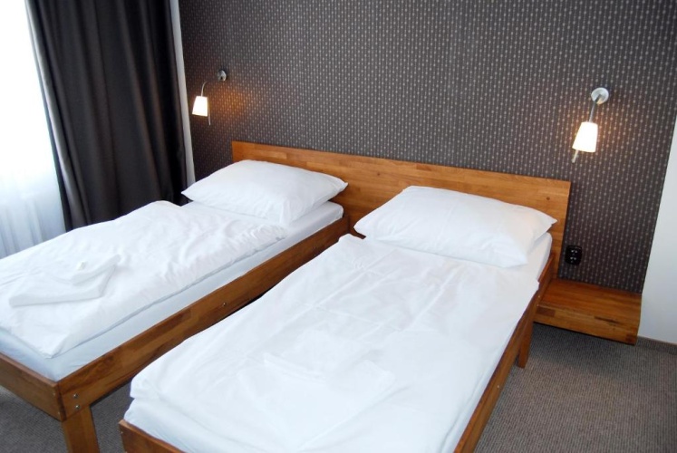 Standard Twin room with balcony and with view