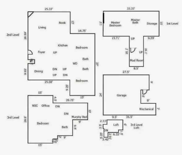 5 Bedrooms Cottage