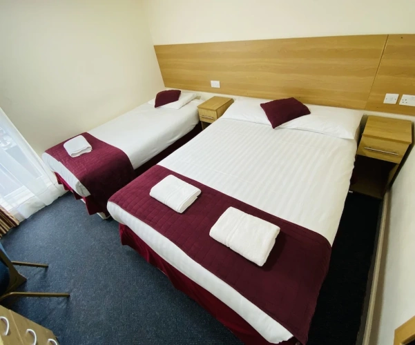 Standard Twin room with city view