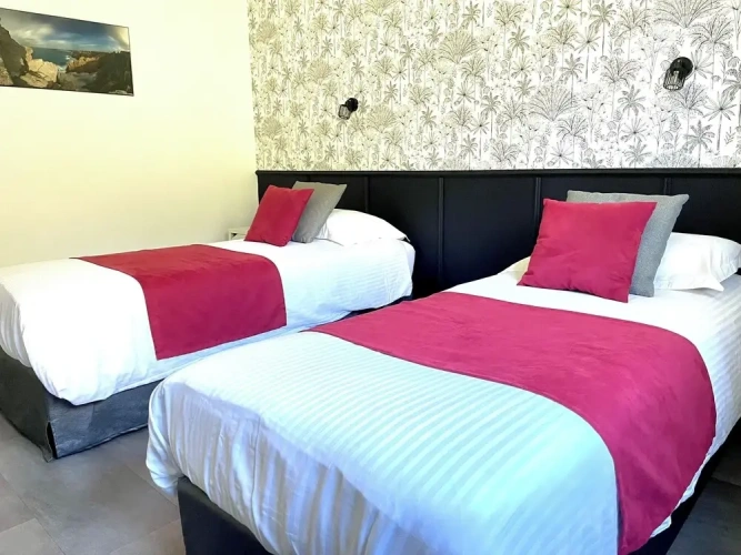 Standard Twin room with garden view