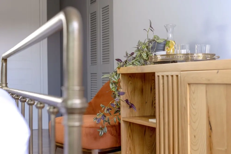 Studio with balcony