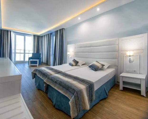 Deluxe Twin room with balcony and with city view