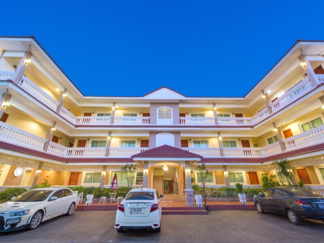 Standard Twin room with balcony and with view