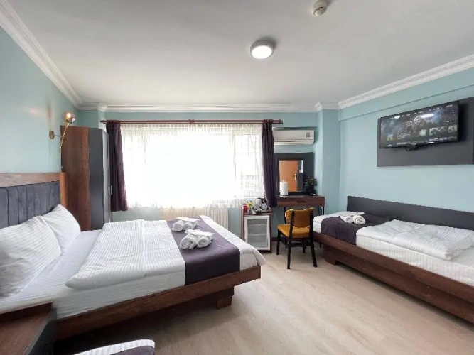 Standard Quadruple room with sea view
