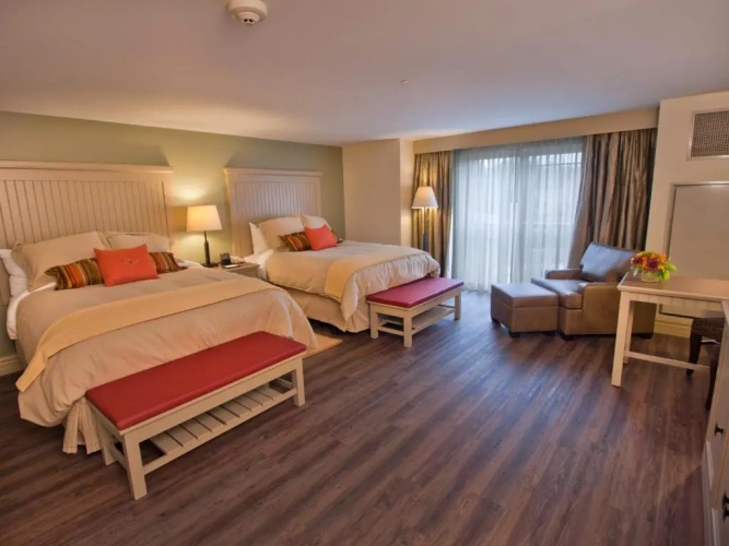 Standard Quadruple room with land view