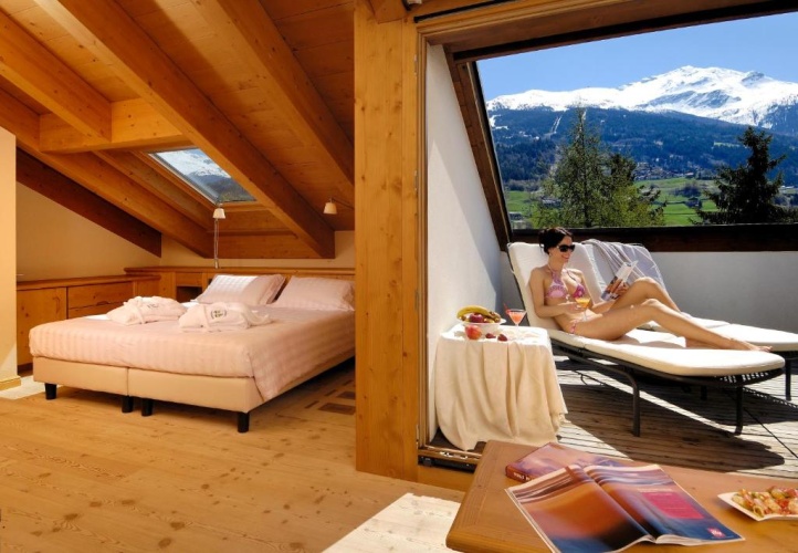 Deluxe Double room with balcony and with view