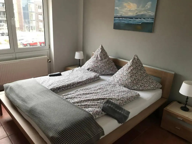 Ferienwohnung Stadtlust II direkt am Husumer Hafen