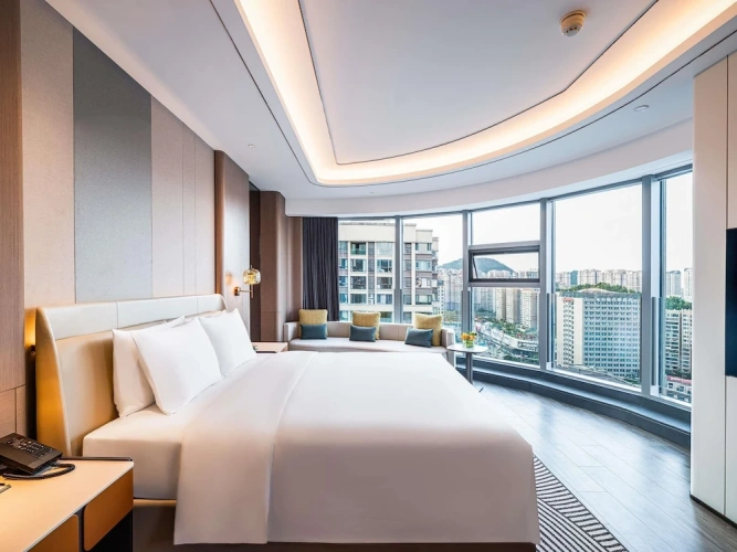 Deluxe Double room with city view