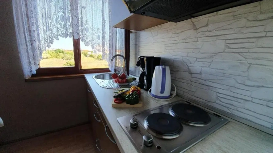 Studio with balcony and with view