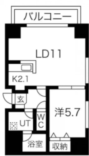 IKminami6jo residence 101