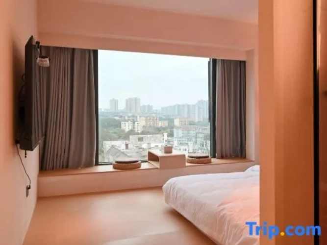 Standard Double room with street view