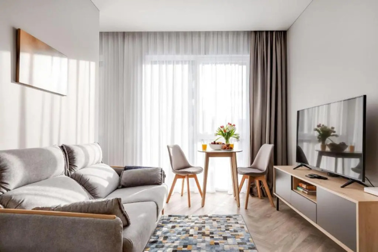 #stayhere Modern & Compact 1BDR Uptown Vilnius