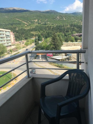 Studio with balcony and with view