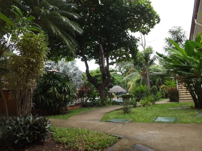 Outside