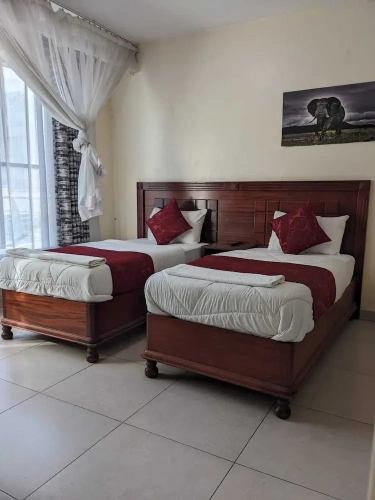 Standard Twin room with city view