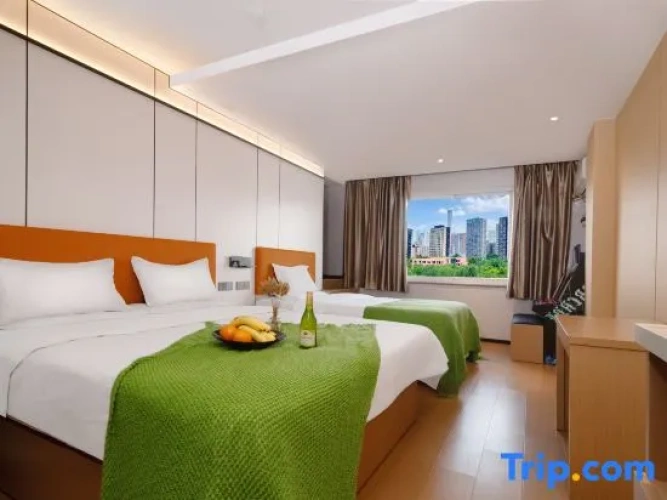 Executive Twin Family room with city view