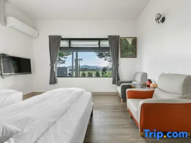 Standard Twin room with garden view