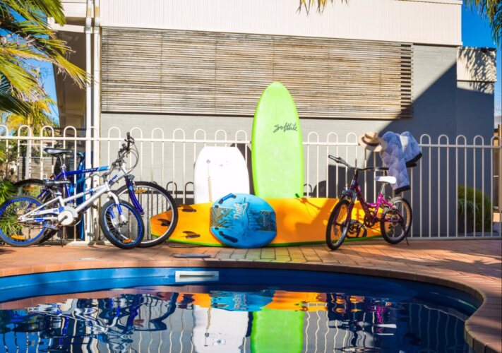 Seashells Apartments MerimbulaOver view